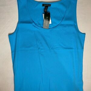 Ralph Lauren Vibrant Blue Tank Top